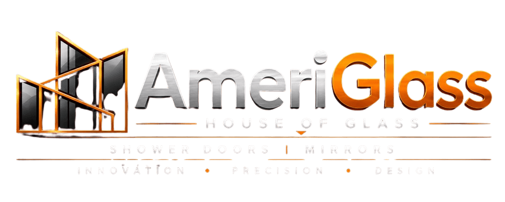 AmeriGlass Industries logo - shower doors and mirrors