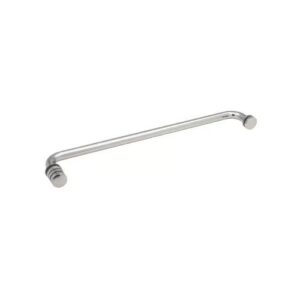 Towel Bar with Contemporary Knob